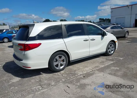 2019 Honda Odyssey Ex-L из США, поврежденный, VIN 5FNRL6H71KB086071